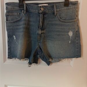 Lucky Brand Distressed Blue Jean Shorts